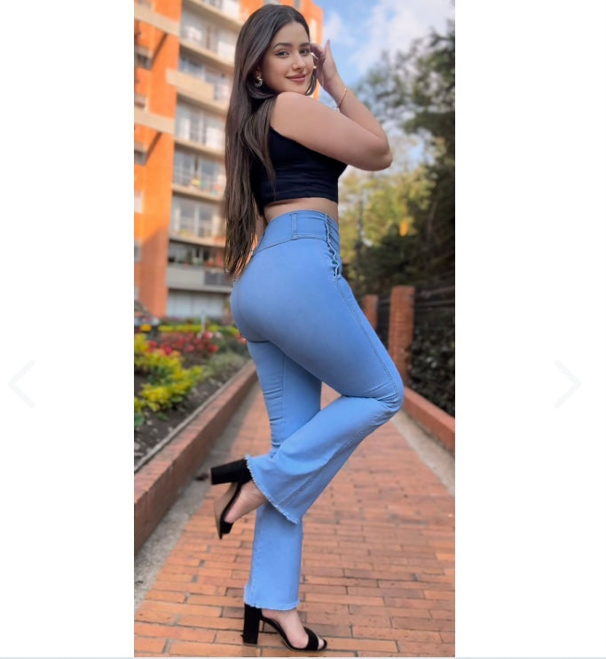 Pantalon jeans Mujer